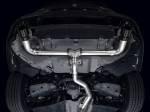 BMW 4 Series Performance Exhaust - Rear - AWE Tuning - Axle-Back Track Edition, Dual Exit, 4.5